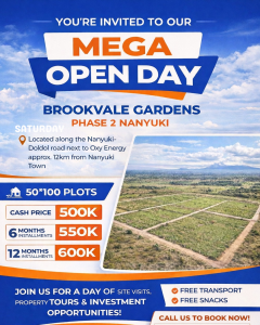 Nanyuki Plot for sale from 500000